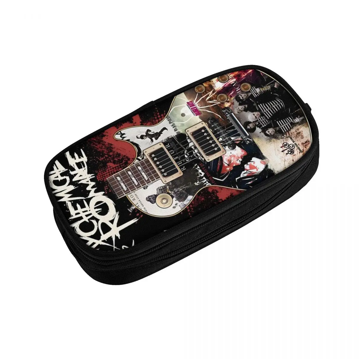 Custom My Romances Korean Pencil Case Girl Large Capacity Dead Emo Popular Style Pencil Bag Pouch Students Stationery - view 3