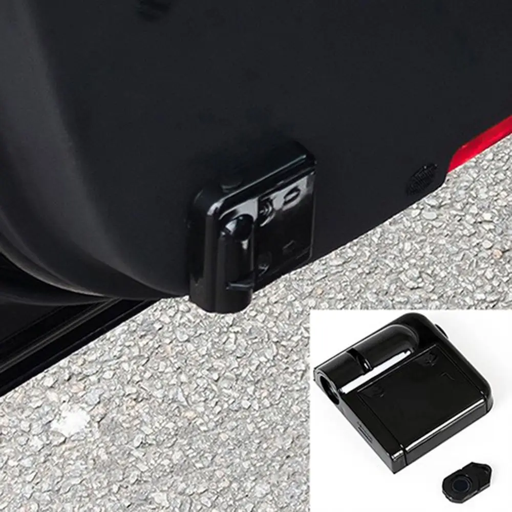 1 قطعة سيارة لاسلكية الخفافيش شعار الباب إضاءة زينة الظل LED ترحيب جهاز عرض ليزر مصباح الملحقات الداخلية الحلي #6