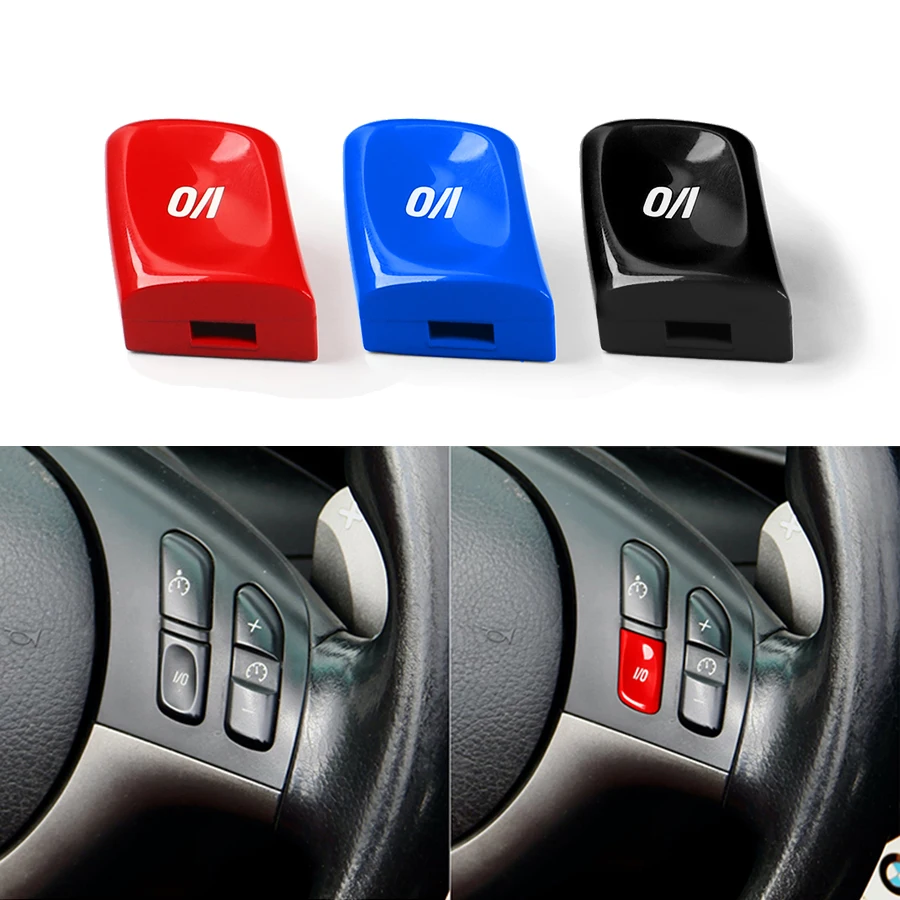 I/O VO Button Multi-Function Steering Wheel For BMW 3 Series 1998-2006 E46 M3 2000-2006 Auto Interior Styling ABS Accessory