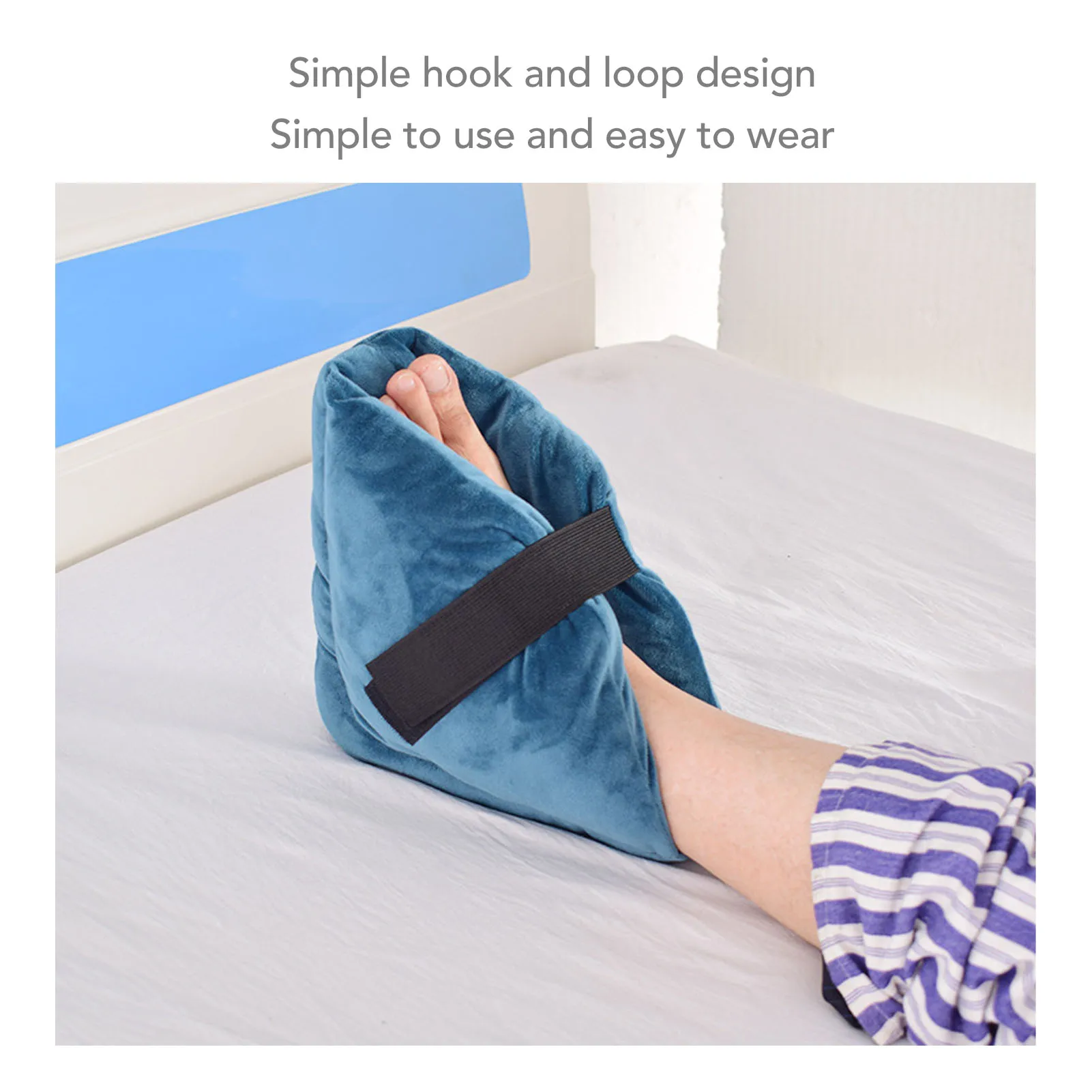 Heel Protector Heel Cushion Protector Thick Soft Pain Relief Heel Protector Pillows For Pressure Sores Bedsores Decubitus Ulcers