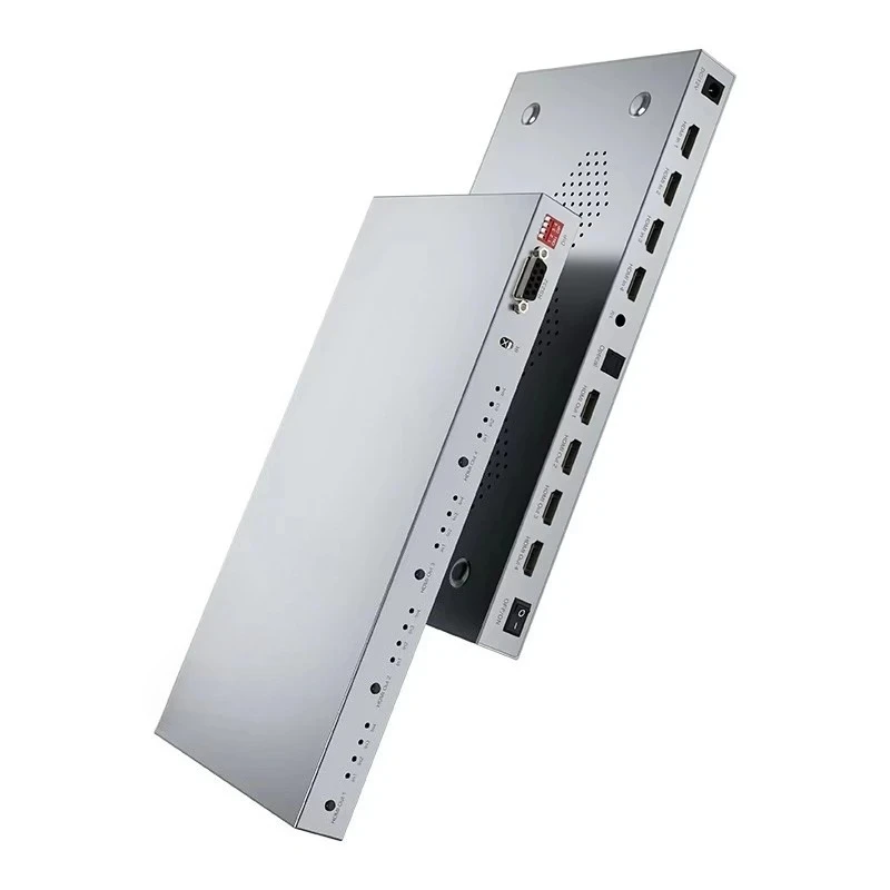 4K 4x4 HD Matrix Remote Control   o Switch Splitter New 1080p Resolution RS232  Extractor Video Splitters Converters