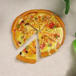 1pc Simulation Pizza Blocks Artificial Food Vegetables Simulation Bread Shooting Props Cookie Photo Pizza Kitchen Decoration