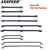 AXSPEED 2Pcs Metal Body Shell Handrail Door Handle 70/130/145mm for SCX10 TRX4 TRX6 Tamiya RC-4WD 1/10 RC Car Decorations