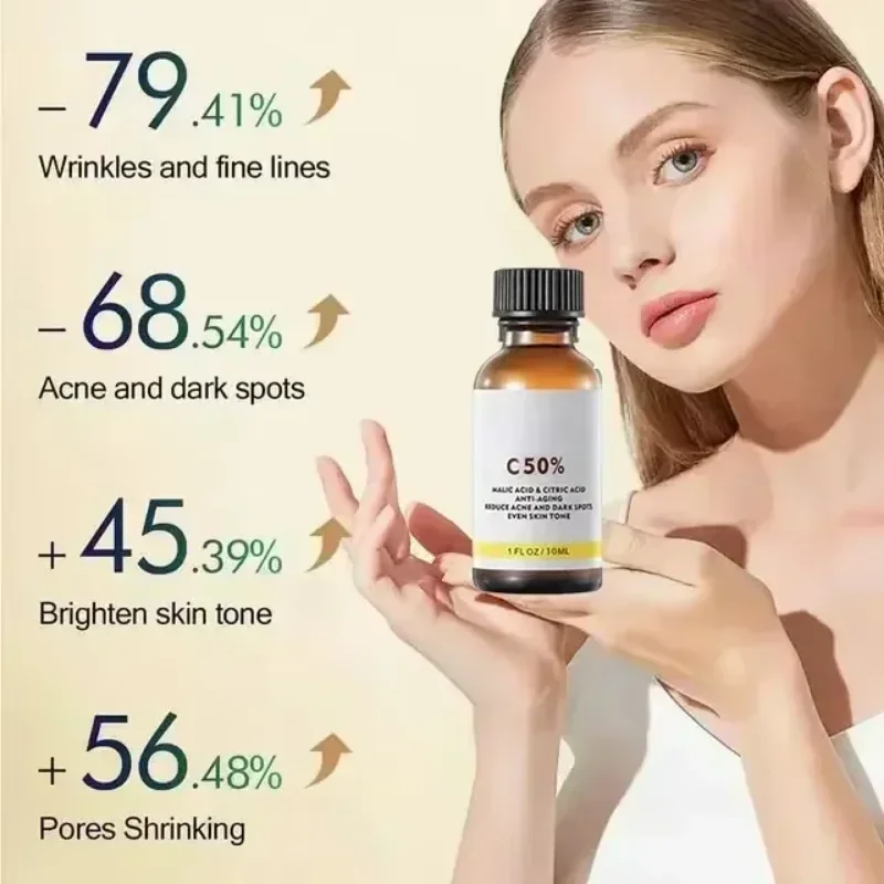 Face Care Exfoliating Yellow Peeling Oil Chemical Peel  Bleaching Dark Skin Remove Spots Arm Knee Legs Melanin Pigmentation