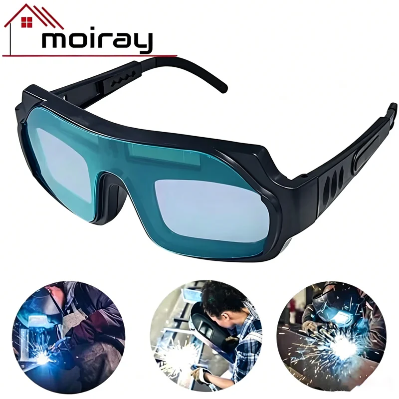 Automatic Dimming Welding Glasses Argon Arc Welding Solar Goggles Special Anti-glare Glasses Tools For Welders Automatic Dimming