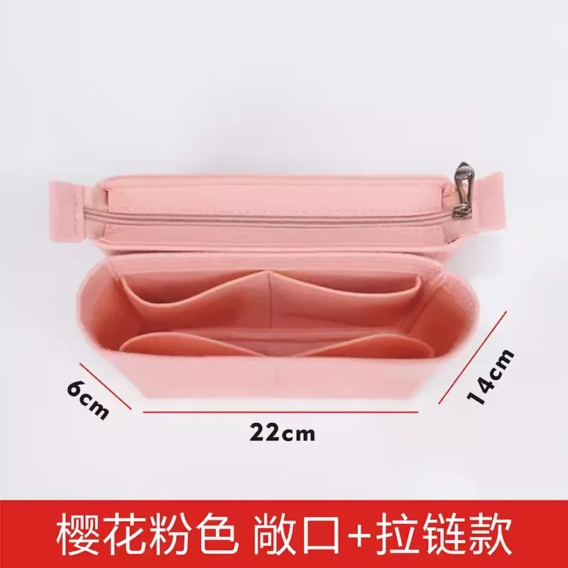 Fits For Neo noe Felt Insert Bags Organizer Makeup Handbag Organize Travel Inner Purse Portable Cosmetic base shaper for neonoe