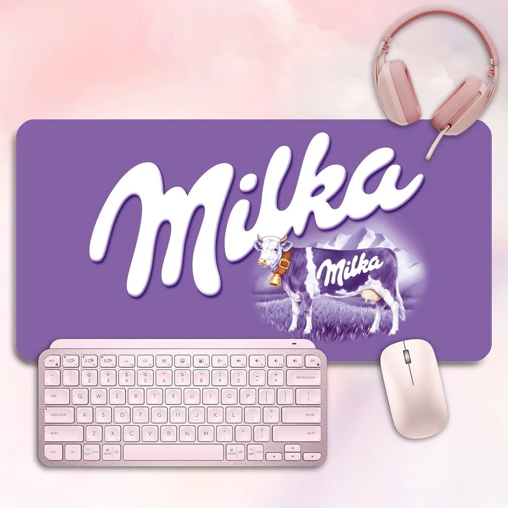 Milka Schokolade Mauspad Computer Laptop erweiterte Maus matten große Gummi tastaturen Tisch matte