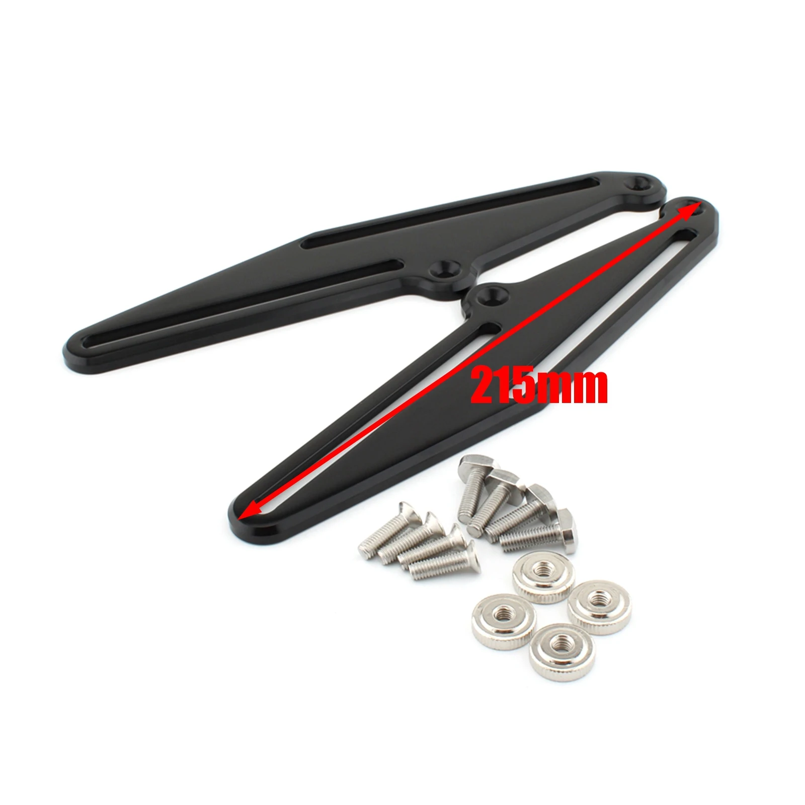 For Yamaha Tenere 700 / XT700Z 2019-2021 Windshield Screen Bracket Mount Adjuster Aluminum 5