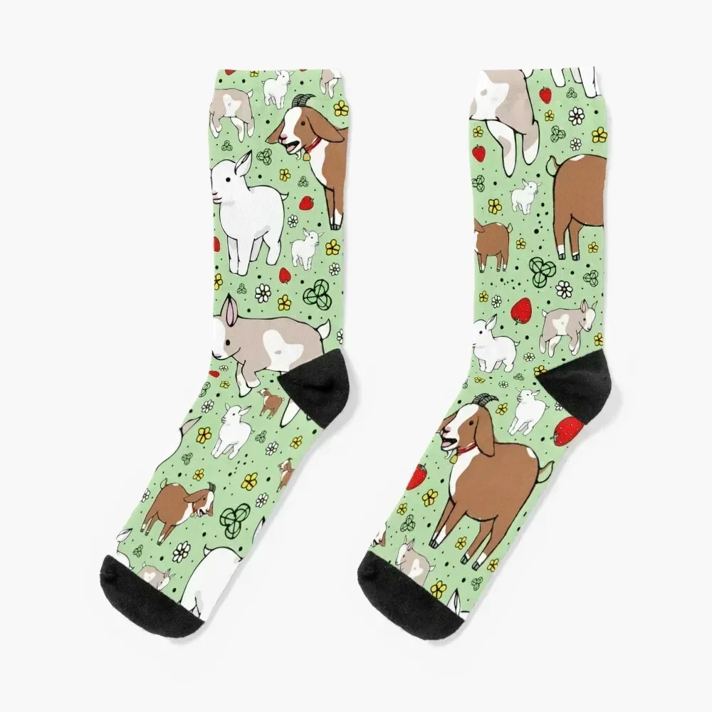 Goats Socks tennis snow gift Designer Man Socks Women's