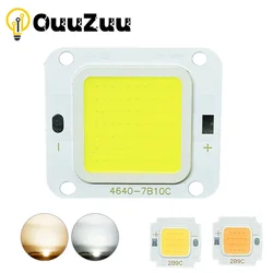 Grânulos de luz LED COB para iluminação de rua, lâmpada de alta potência, branco quente e frio, longa vida, bom chip, 4640, 10W, 20W, 30W, 50W, 60W, 70W, 32V