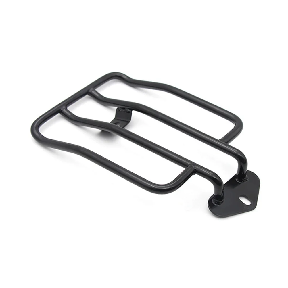 

Retro Motorcycle Rear Luggage Rack Large Capacity Storage Universal Fit Stylish Metal Accessories Parts