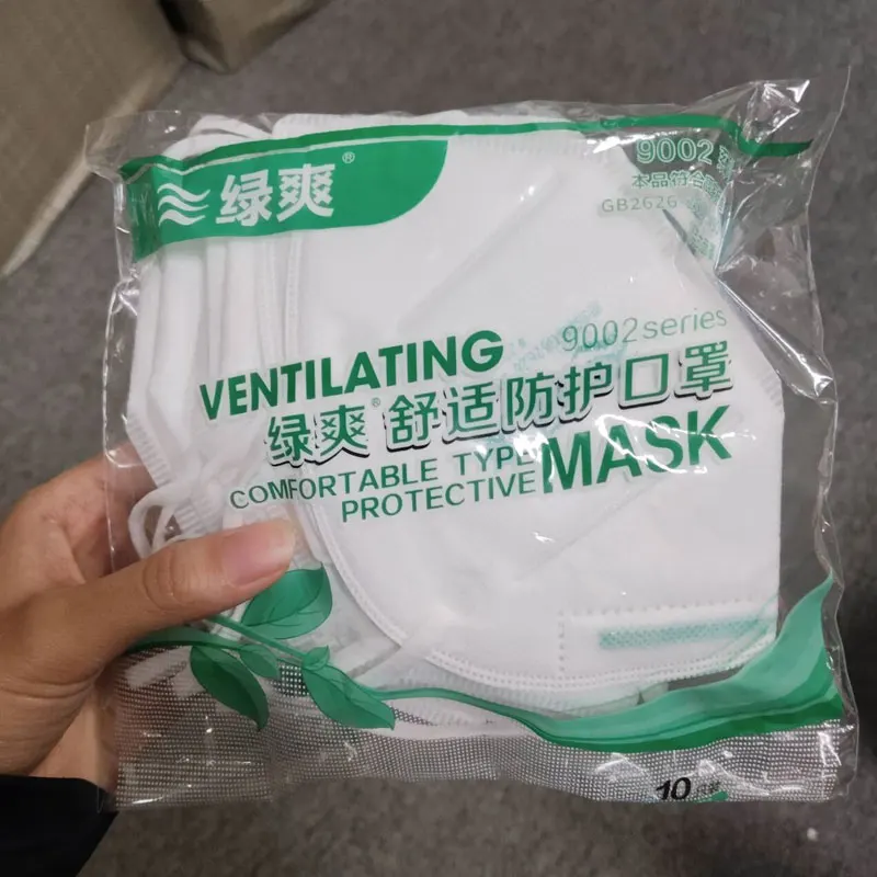 10pcs/20pcs/30pcs Comfortable Protective Mask Thickened KN90 Dustproof Disposable Headband Mask for Adult Industrial Protection