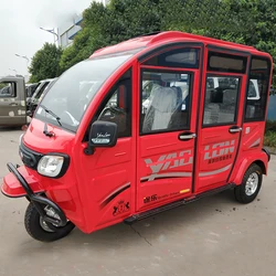 China Trike Motorcycle Adult Tricycle Gasoline Tuk  Moto Taxi Three Wheeled Passenger  Petrol Type