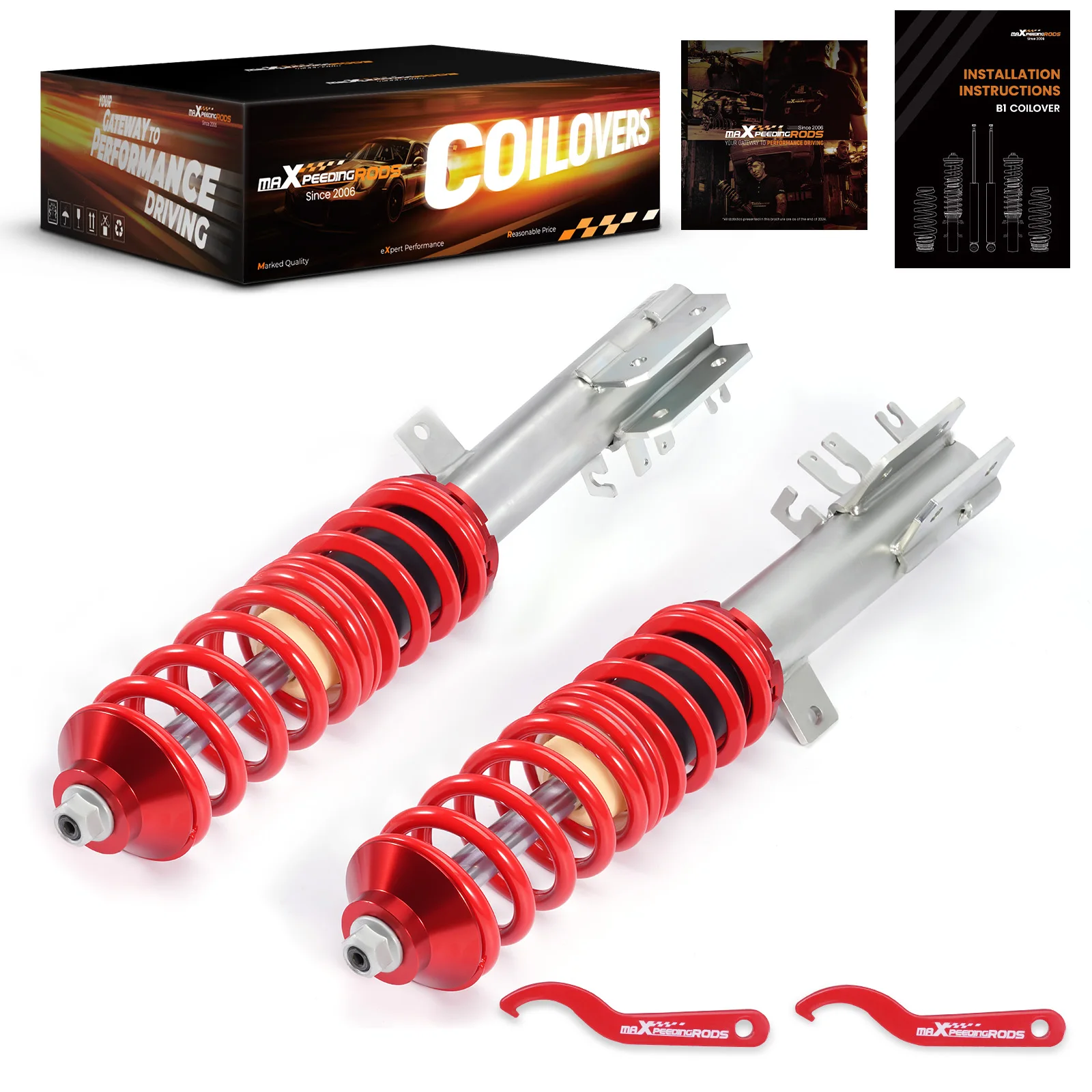 Vordere Fahrwerksfedern für Fiat 500 Abarth 500 / 595 / 695 312 2007-