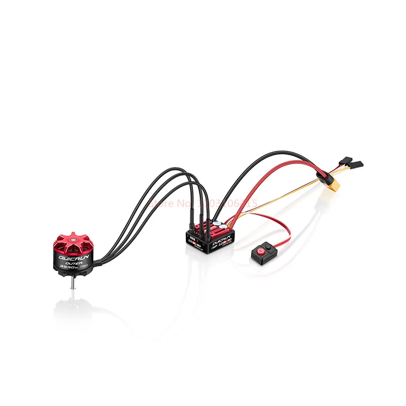 Haoying Hobbywing 1: 10 Climbing Car Electric Adjustment Remote Control Car Upgrade Accessories Quick Run Wp-10bl80 Crawler Rc