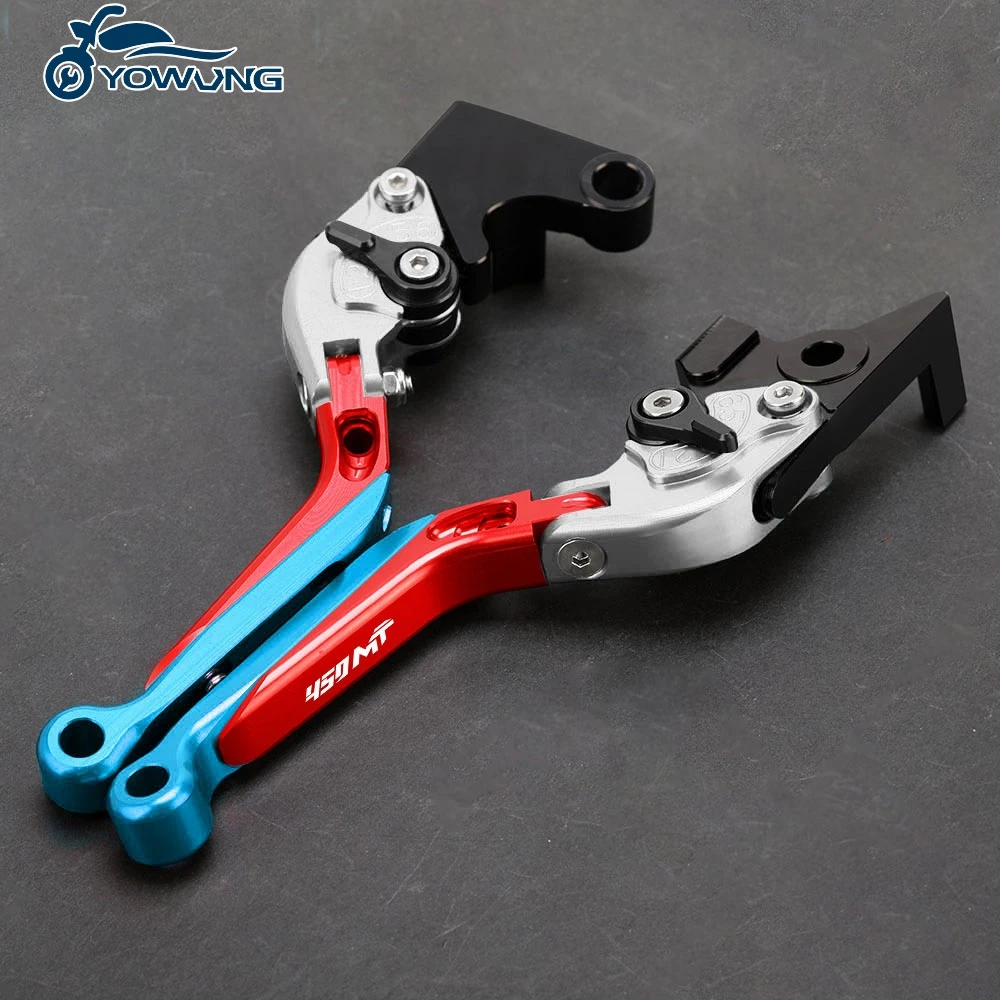 

Motorcycle Accessories Adjustable Folding Brake Clutch Levers For CFMOTO CF MOTO 450MT 450 MT 450 MT450 2024 2025 2026 CF450MT