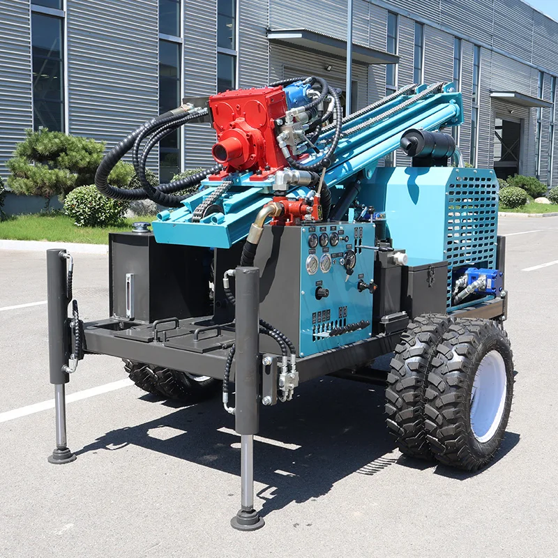 Customized Bridge And Highway Investigation Rig Diesel Powered Trailer Mounted High Precision Core Machine