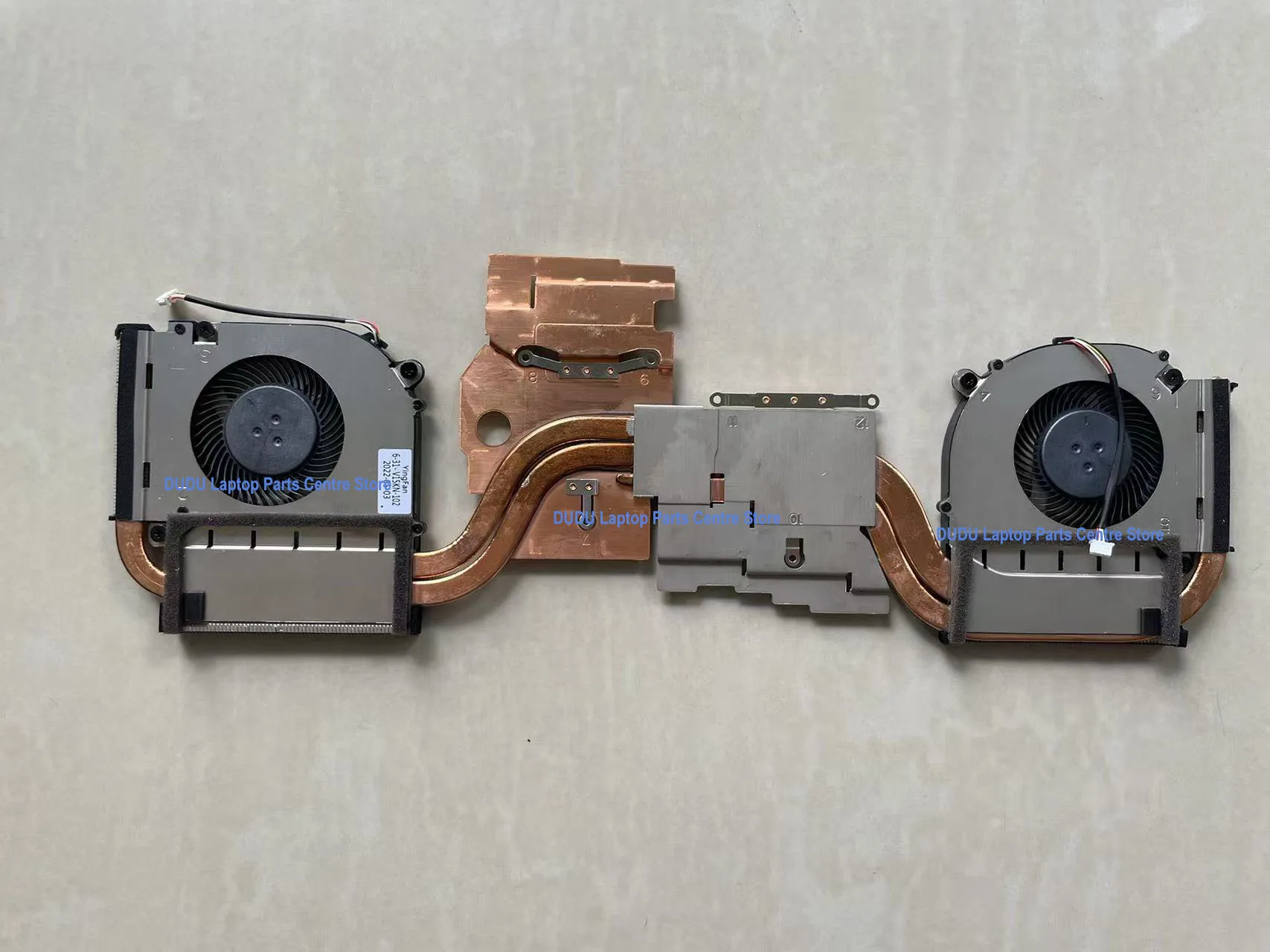 New Laptop CPU Cooling Fan GPU Cooler With Heatsink For Cl-evo V150PNP 6-31-V15KN-102