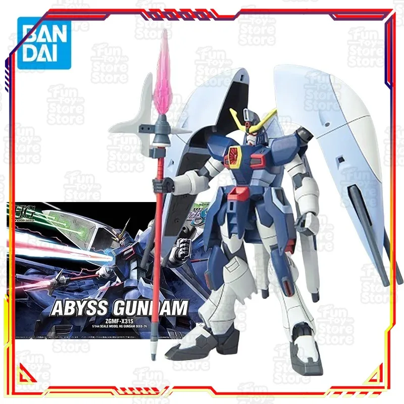 

Bandai x Gundam Seed IP Abyss Gundam 1/144 HG Action Figure Model Kit Anime Toy Collectible Gift for Fans & Kids