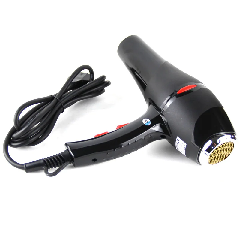 Com 7 presentes de alta qualidade salão de beleza ajuste de ar quente e frio profissional salão de cabeleireiro secador de cabelo secador de cabelo