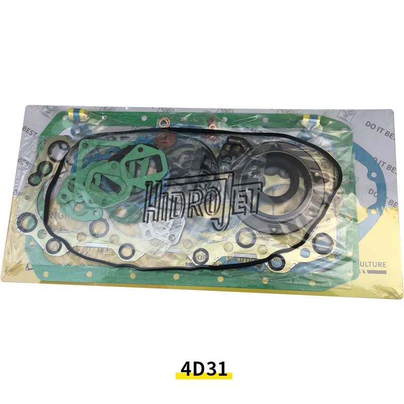 

excavator parts 4D31 gasket kit complete set suitable for 4D31 mitsubishis engine