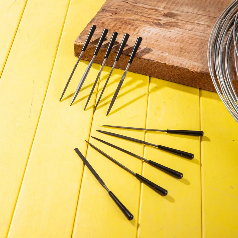 DL2140 steel file 10-piece set, plastic file set