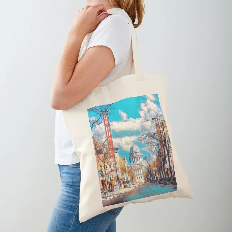 Madison Wisconsin Tote Bag