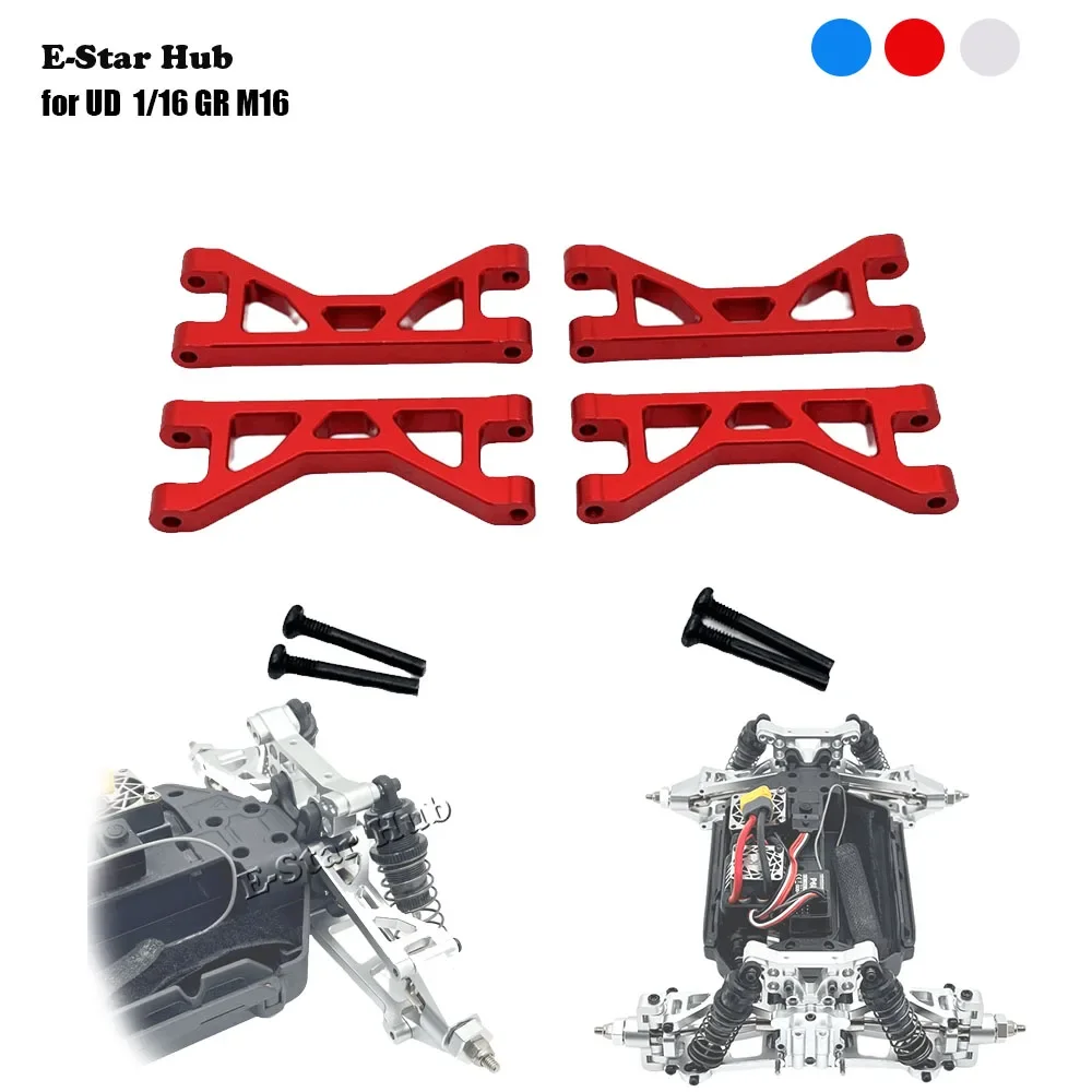 Front Rear Upper Swing Arms for UD 1/16 GR M16 OP Accessories Metal Upgrade Parts Rc Model Crawler Car Truck Buggy