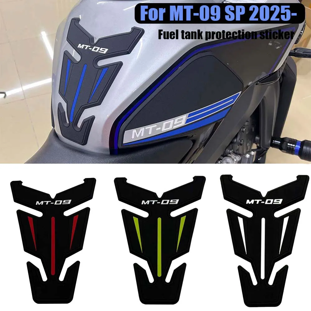 

For mt 09 MT09 MT-09 SP 2025- Tank Pad Protector Sticker Decal Gas Knee Grip Motorcycle Accessories MT 09 Tank Traction Pad