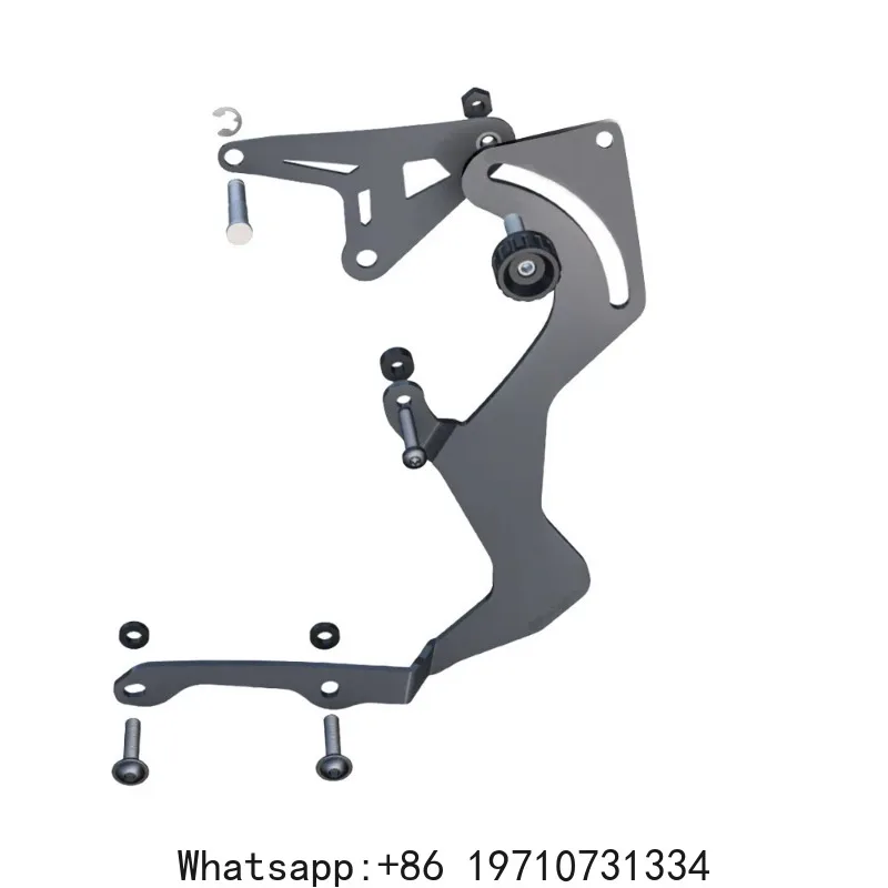 Motorcycle Windshield Adjuster Bracket Windscreen Reinforced Support Holder Kit for Pan America 1250 Windshield Bracket Kit - view 5