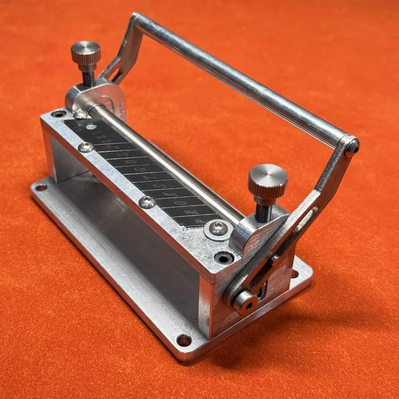 Máquina manual de desbaste de couro, pá de couro, faca fina, macia e dura, cavalo, quadril, cinto curtido vegetal, corte uniforme