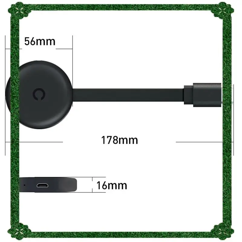 Dostawa w 24 godziny 2x Bezprzewodowy Adapter Wyświetlacza Wifi Screen Cast Mirroring Odbiornik Strumieniowego Streamingu Medialnego Do Telefonu/PC Na Ekran TV Projekcja