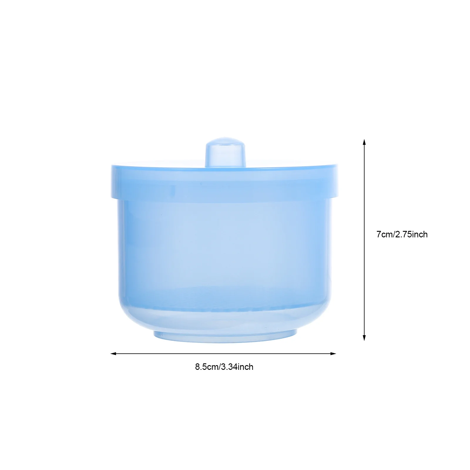 2Pcs Nail Tool Sterilizer Cleaning Box Durable Manicure Tray Salon Spa Tool Holder Fast Drainage Nail Clipper Sterilizing Case