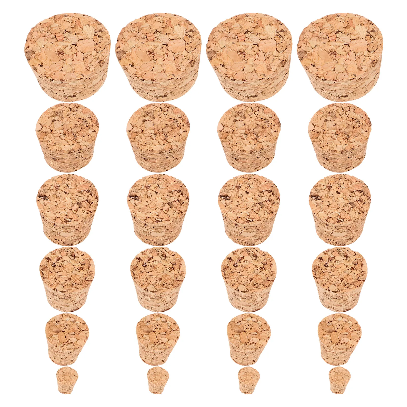 

1 set Bottle Corks 9x6x9mm-36x31x20mm Wooden Stoppers for Craft Bottles Glass Vessels Kitchen Bar Supplies