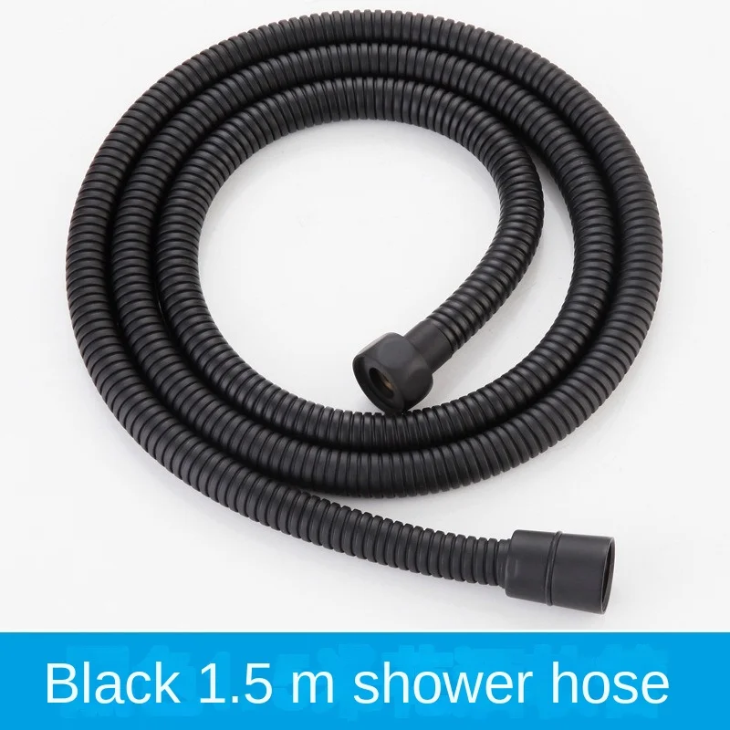 Titanium Shower Pipe Hose Gold Bathroom Shower Pipe Universal Extended and Thickened Explosion-proof Pipe