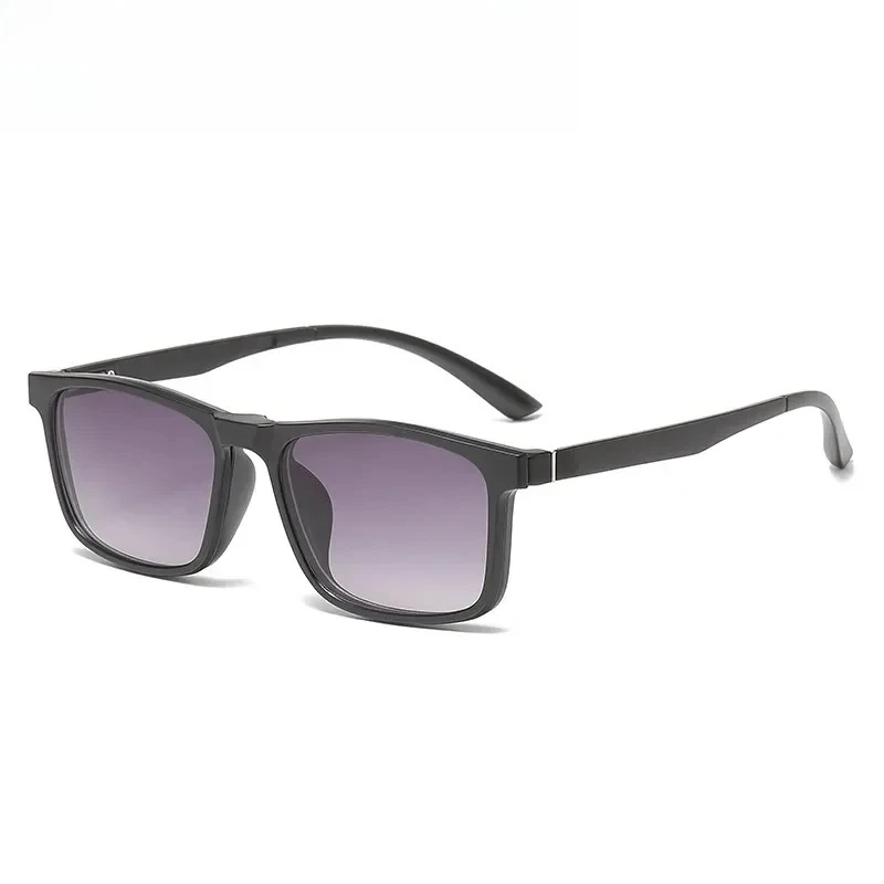 KIZN النظارات المغناطيسية قصر النظر الاستقطاب النظارات الشمسية وصفة طبية بصرية مخصصة التصحيح الاستجماتيزم التقدمي متعدد التركيز