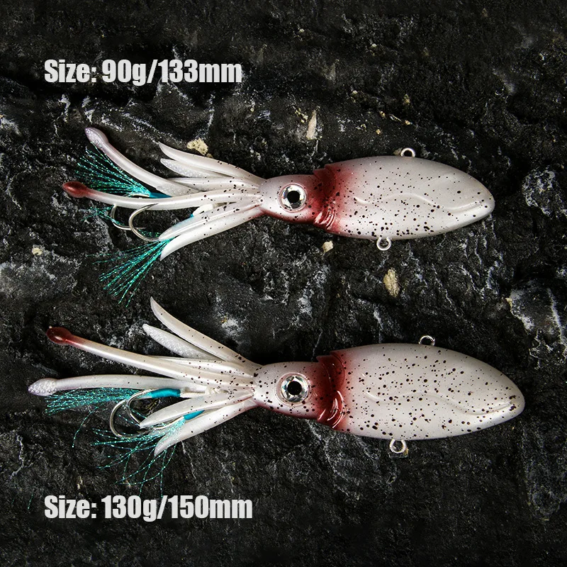 

Deep Sea Glow-in-the-Dark UV Large Vib Lure for Ocean Fishing Boat Fishing Trolling Tackle for Skipjack Tuna and Tuna