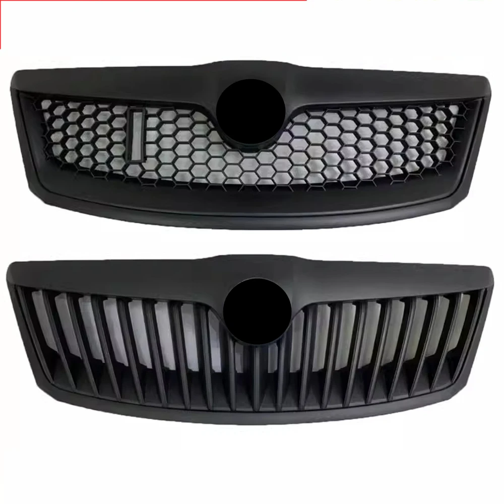 Car Front Bumper Grill Mask Radiator Grille for 10-15 Skoda Octavia RS