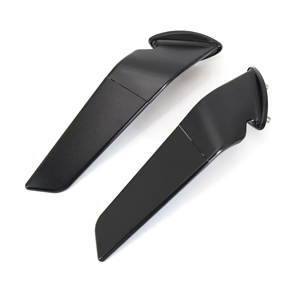 Motorcycle accessories, rotatable wide-angle fixed, wind wing rearview mirror