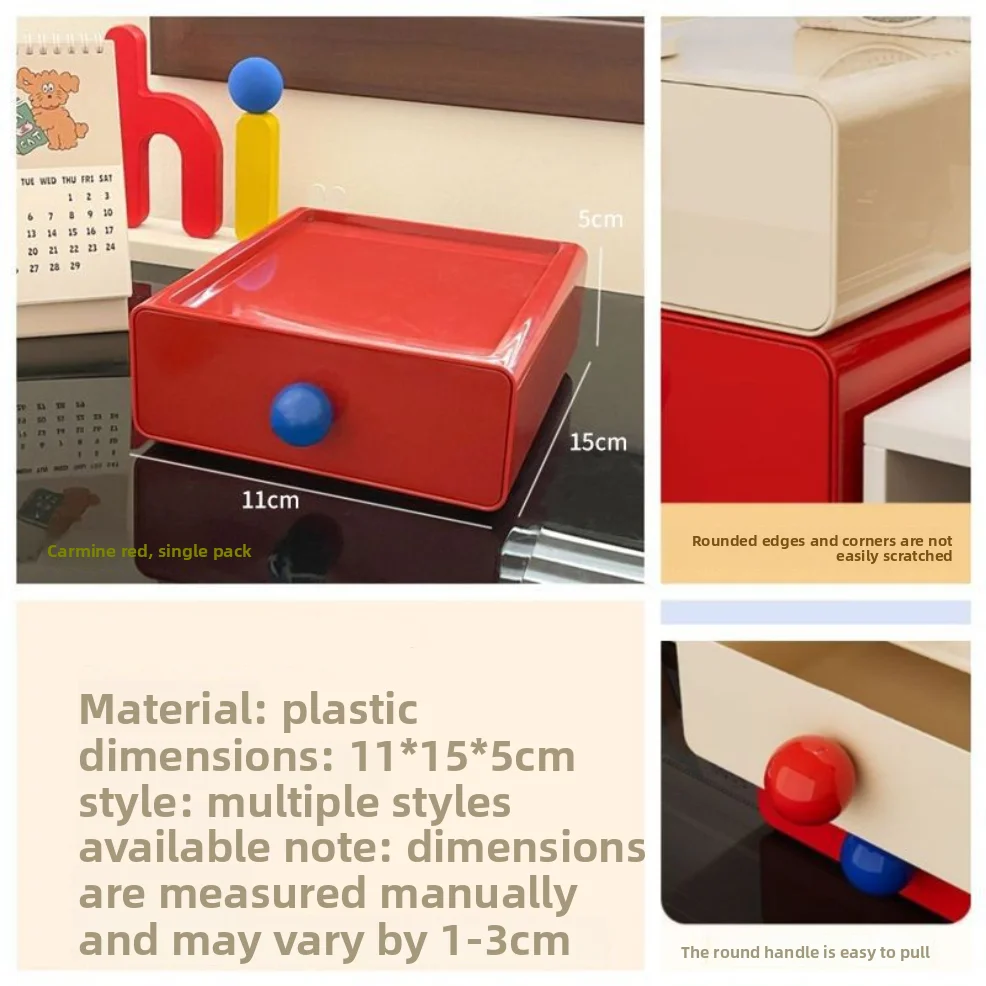 Stackable Multi-Layer Large-Capacity Storage Box - Drawer-Type Desktop Organizer & Storage Container