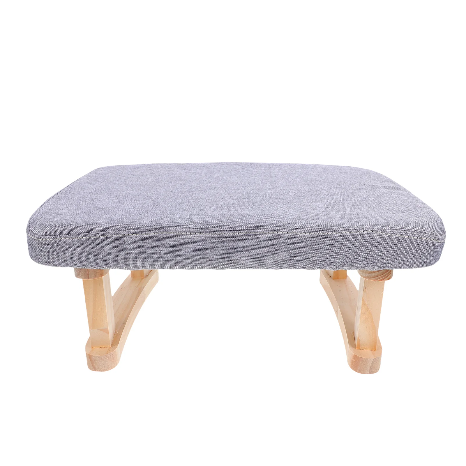 

1pc Wooden Foot Stool Multi Functional Yoga Meditation Bench For Living Room Home Office Entryway Decor Small Wood Step Stool
