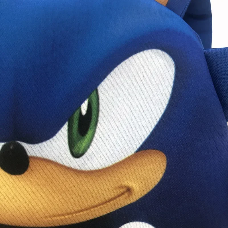 Zaino per bambini Sonic Action Figure Giocattoli Borsa da scuola per feste di ruolo per bambini Borsa da scuola per ombra riccio Regalo per bambini