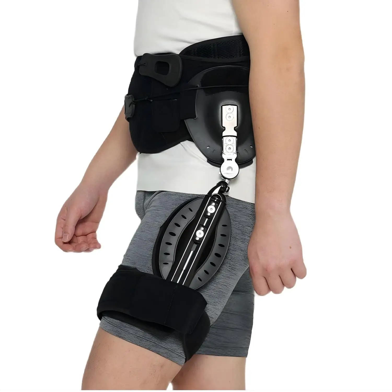 Hip Brace for Pain Relief - Adjustable Hip Support for Hip Replacement Recovery, Arthritis Pain,   for Men & Women