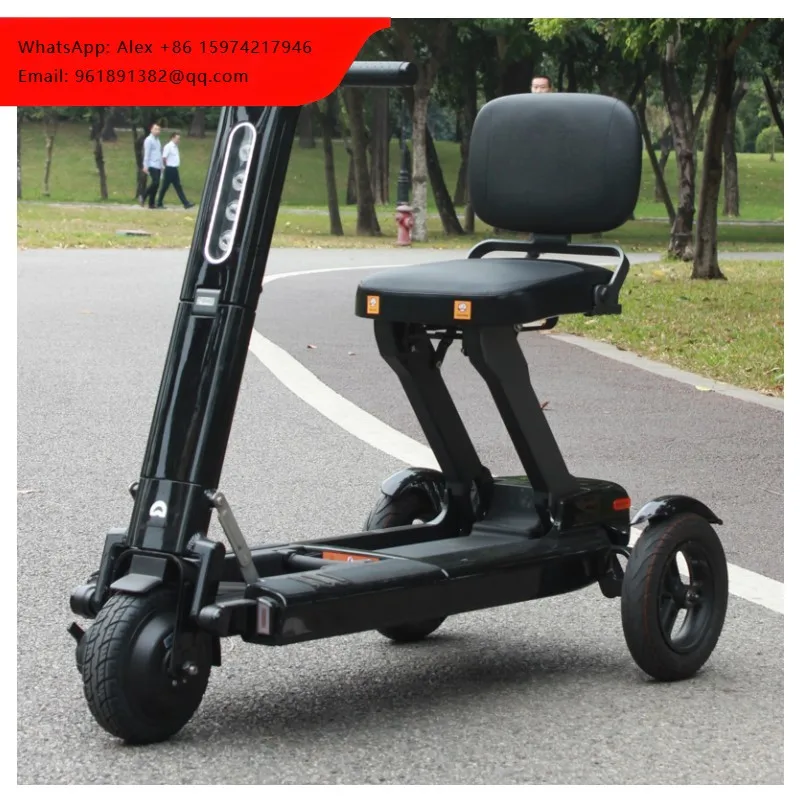 

Foldable Three-wheel Electric Scooter 36V Brushless Motor Intelligent Design For Elderly Mobility