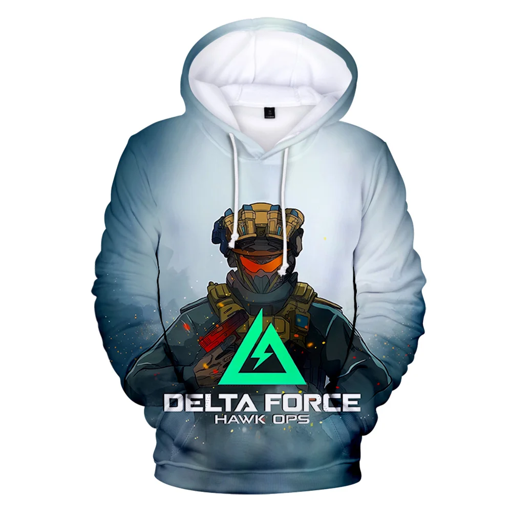 Delta Force Hoodies New Merch Cosplay Women Men Fashion Casual Streetwear Sweatshirts