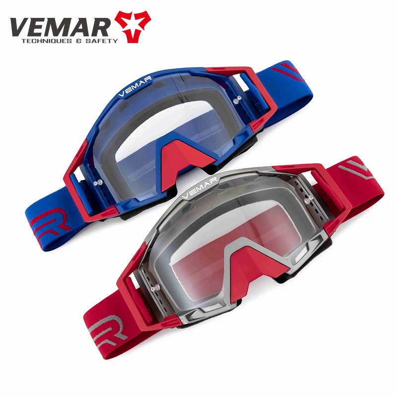

Men Women Professional Motorcycle Goggles - Windproof Dustproof Protective Riding Eyewear Protective Goggles for Helmets