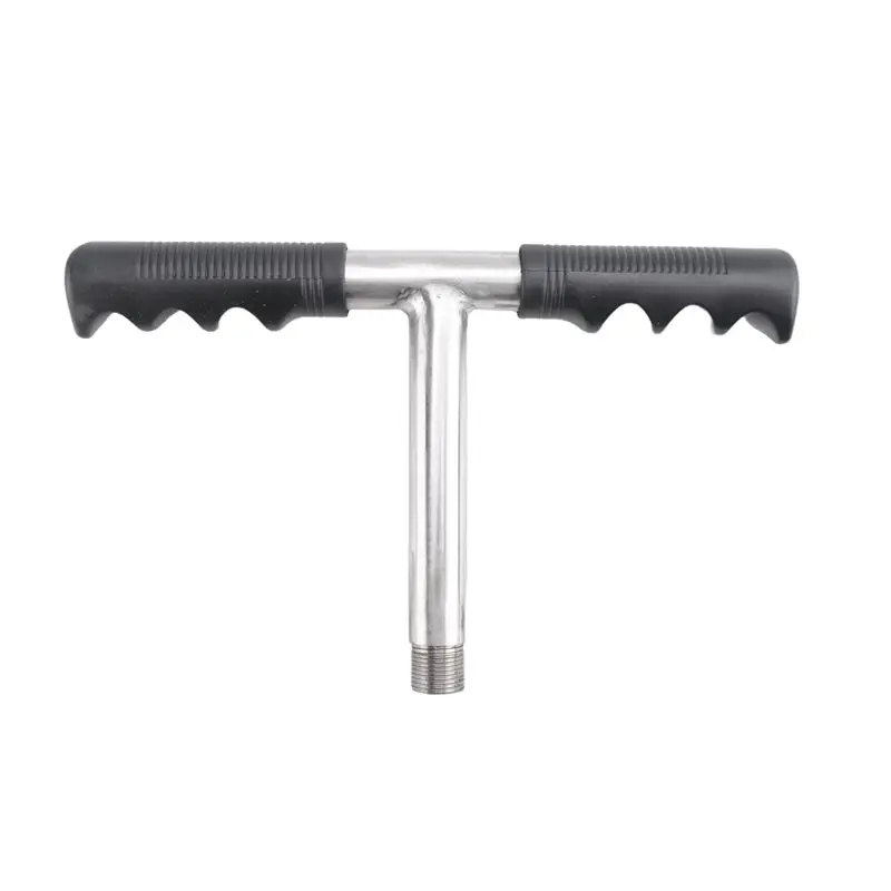 B84B-Garden Trimming Scraper Half Moon Shape Handle Sharp Serrated Handle Sharp Serrated With Handle Lawn Edger