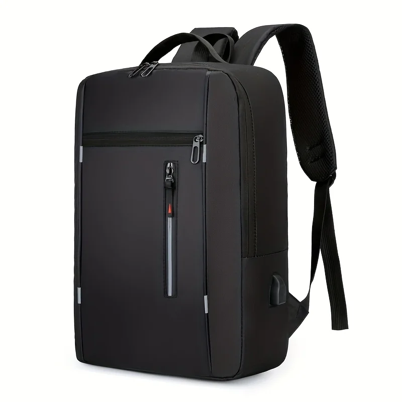 Men Business Laptop Backpack 15.6 Inch Water Resistant Oxford Backpack Multi Compartment Travel Work Office Computer Rucksack