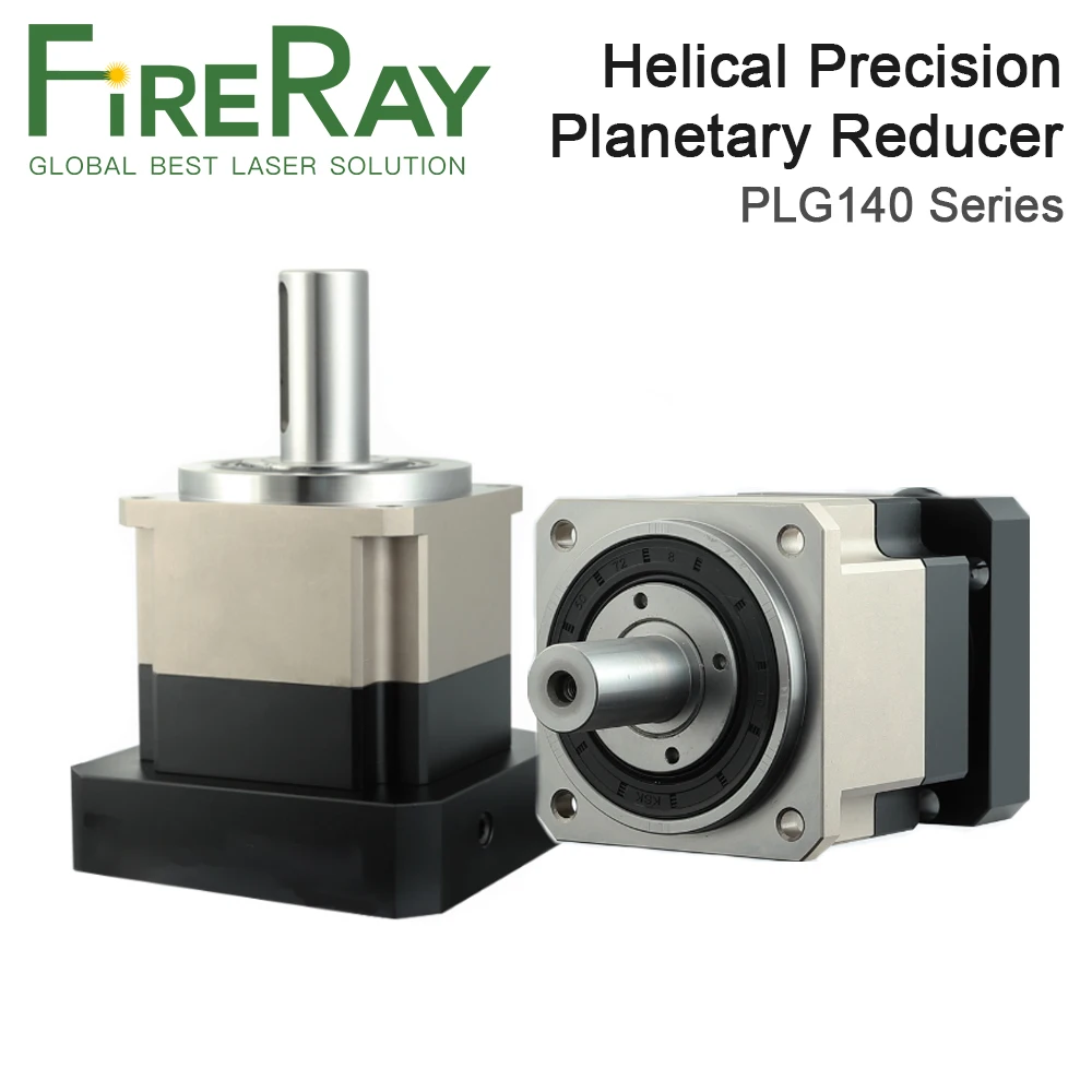 FireRay Helical Tooth Planetary Reducer PLG140 Gearbox Ratio 5:1-100:1 Dia.40mm Hole 35mm High Precision Gear Motor for CNC