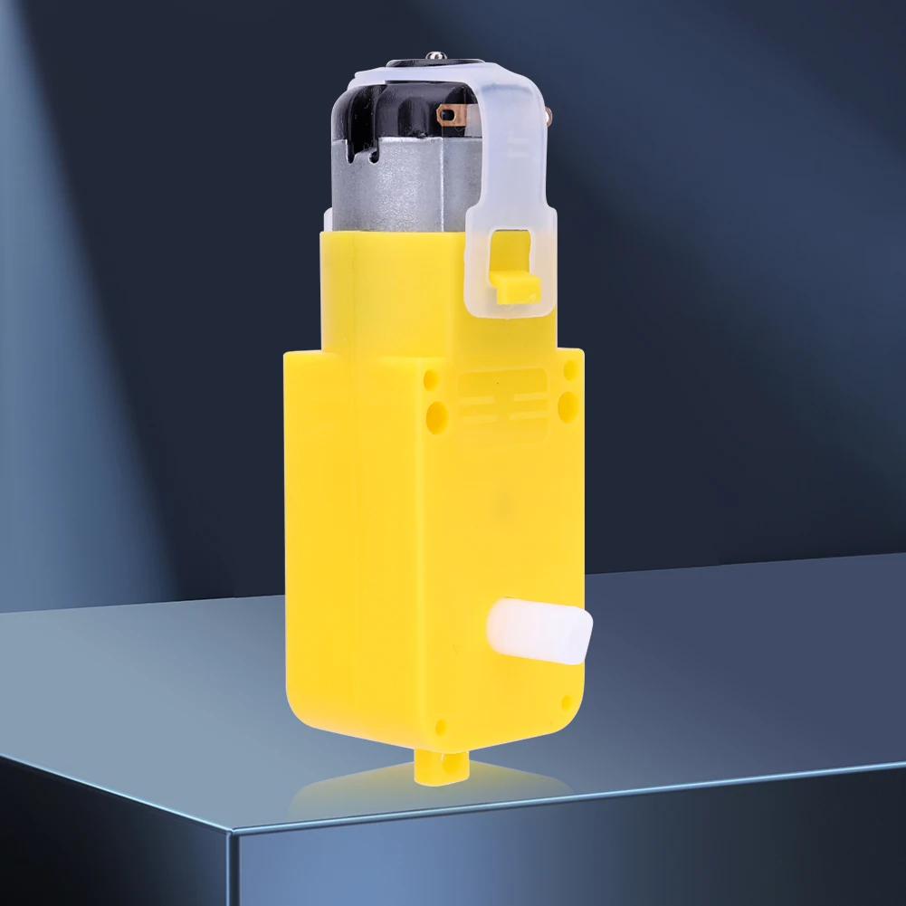 

TT Motor Gearmotor DC 3-12V Dual Shaft TT Motor Install EMC Smart Car Chassis Four Drive Car Motor DIY for Smart Car Robot